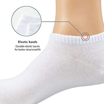 Eco-Friendly Low Ankle Socks – MONFOOT Multipack