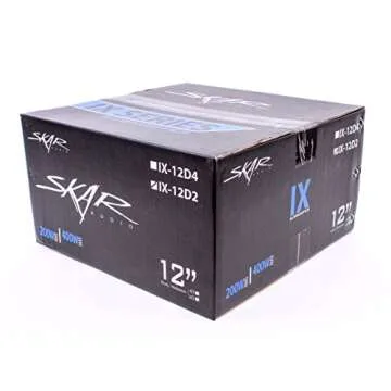 Skar Audio IX-12 D4 12" 500 Watt Dual Voice Coil Subwoofer