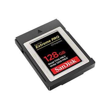 SanDisk 128GB Extreme PRO CFexpress Card for Professionals