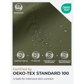 Stylish SaphiRose Women's Waterproof Rain Jacket - Medium