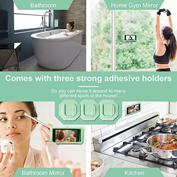 URROY Waterproof Shower Phone Holder with 360° Rotation