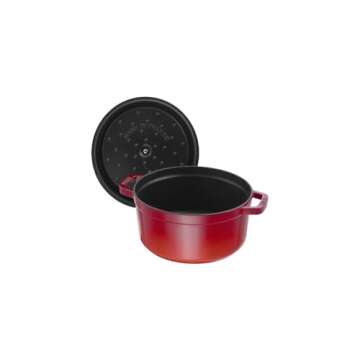 7-Qt. Round Dutch Oven Color: Cherry