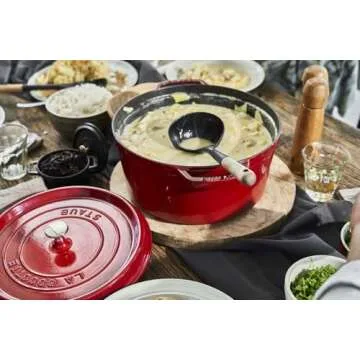 7-Qt. Round Dutch Oven Color: Cherry