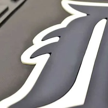 FANMATS 8920 Texas Tech Red Raiders 2-Piece Heavy Duty Vinyl Car Mat Set, Front Row Floor Mats, All Weather Protection, Universal Fit, Deep Resevoir Design