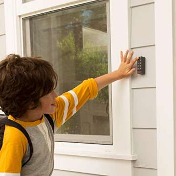 august Smart Lock Pro + Connect Wi-Fi Bridge, 3rd gen - Dark Gray, Compatible with Alexa, HomeKit & Zwave, Now With Smart Keypad for secure code entry