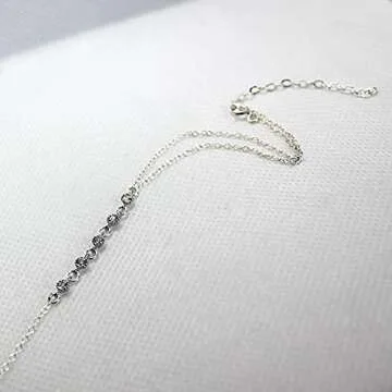 Elegant CZ Diamond Silver Hand Chain Jewelry for Women