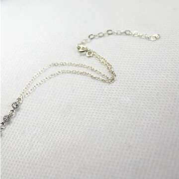 Elegant CZ Diamond Silver Hand Chain Jewelry for Women