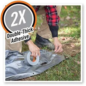 Gorilla Tape - Stronger Silver Duct Tape for Every Task