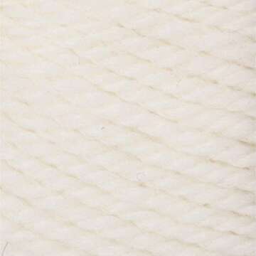 Patons Classic Wool, Winter White Yarn for Knitting & Crocheting