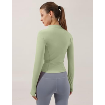 Stylish Lightweight Stretchy Workout Jacket for Women