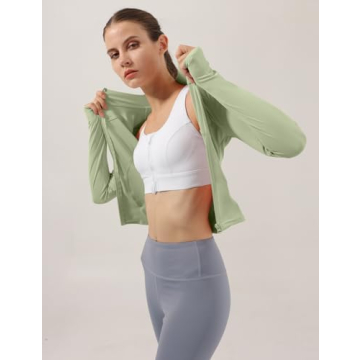 Stylish Lightweight Stretchy Workout Jacket for Women