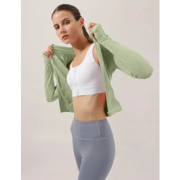 Stylish Lightweight Stretchy Workout Jacket for Women