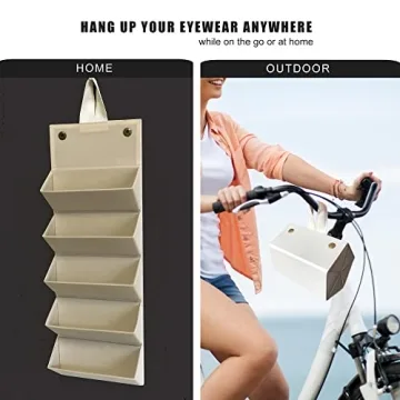 Longjet Sunglasses Organizer Holder for Travel and Storage