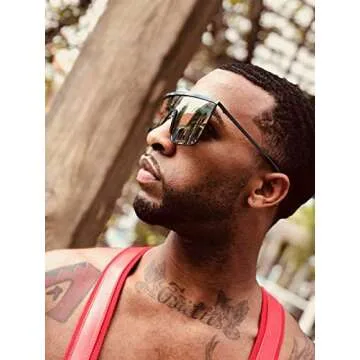 Stylish Oversized Retro Aviator Sunglasses for Everyone