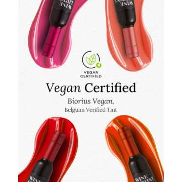 LABIOTTE Chateau Wine Lip Tint Sauvignon Pink 0.24 Fl Oz| Korean Lip Tint & Lipstain| Korean Makeup & Lip Beauty Products | Water Tint Lip Stain| Hydrating Lip Tint & Lip Care Products| Wine Lip Tint