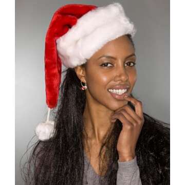 Charming Christmas Dangle Earrings for Women