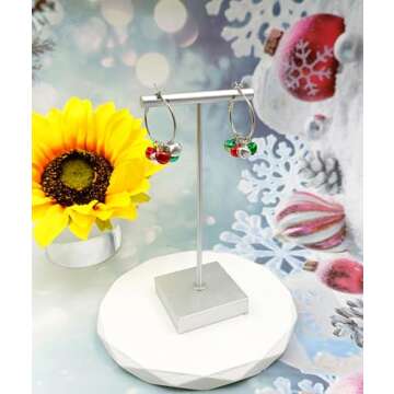 Charming Christmas Dangle Earrings for Women