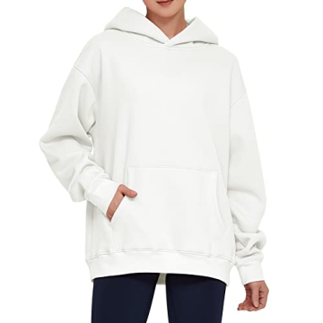 Soft Fleece Oversized Hoodie for Women with Pockets