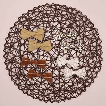 Charming 16-Piece Baby Girl Hair Bow Clips Set for Every Occasion