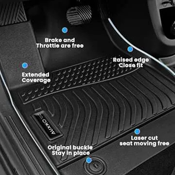 Auxko All Weather Floor Mats for Mazda CX-50 2023 2025