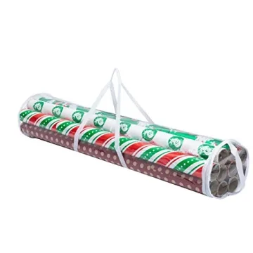 Joiedomi Wrapping Paper Storage Bags - 2 Pack Organizer