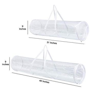 Joiedomi Wrapping Paper Storage Bags - 2 Pack Organizer