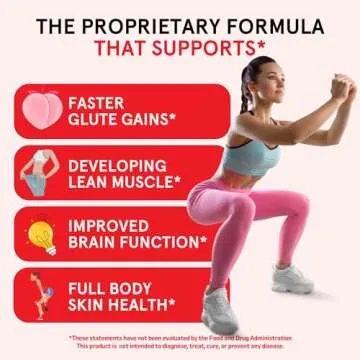 Peach Perfect Creatine Powder for Women - Boost Your Muscle