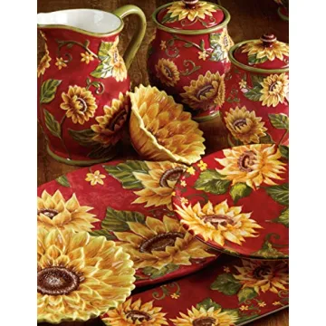 Beautiful Sunflower Dessert Plates Set for Delicious Displays