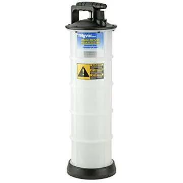 Mityvac MV7400 1.9 Gallon Automotive Fluid Evacuator Extractor Pump, Manual Operation, Chemical-Resi...