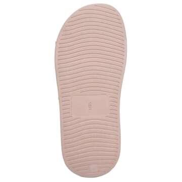 Juicy Couture Slide Sandals, Beach Flats for Women, Summer Shoes