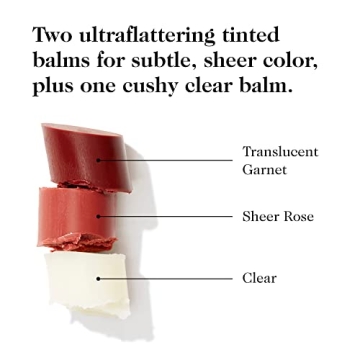 goop Beauty Lip Balm Trio for Moisturizing Chapped Lips