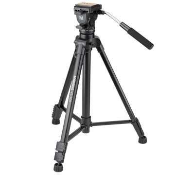 Magnus VT-300 Video Tripod with Fluid Head for Creators