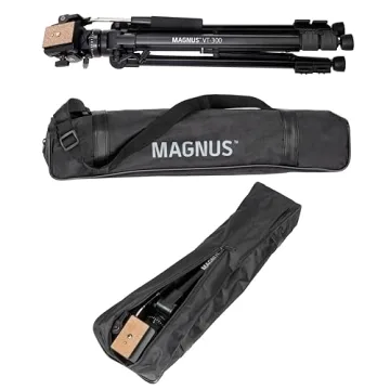 Magnus VT-300 Video Tripod with Fluid Head for Creators