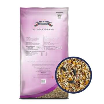 Armstrong Wild Bird Food All Season Bird Seed Blend, 40 Pounds - Quality Seeds for All Birds