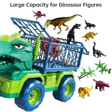 Exciting TEMI Dinosaur Truck Toy for Kids 3-5 Years