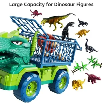 Exciting TEMI Dinosaur Truck Toy for Kids 3-5 Years