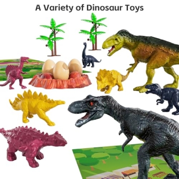 Exciting TEMI Dinosaur Truck Toy for Kids 3-5 Years