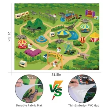 Exciting TEMI Dinosaur Truck Toy for Kids 3-5 Years