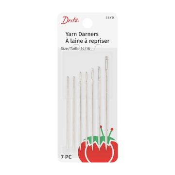 Dritz Yarn Darners Needles Set for Sock Repair and More