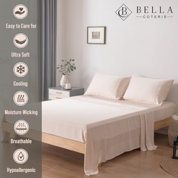Bella Coterie Luxury Bamboo Sheets for Ultimate Sleep Comfort