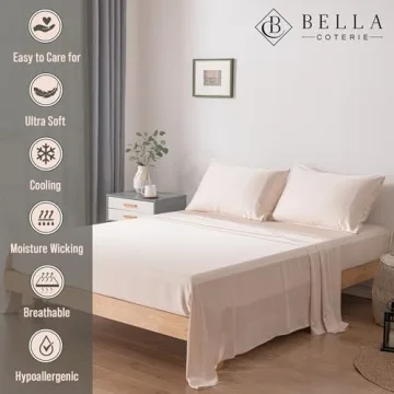 Bella Coterie Luxury Bamboo Sheets for Ultimate Sleep Comfort