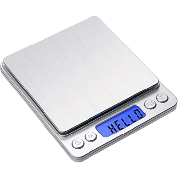 Toprime Digital Gram Scale - High Precision Kitchen Scale with Backlit Display