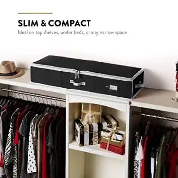 ZOBER 40 Inch Gift Wrapping Paper Storage Organizer