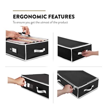 ZOBER 40 Inch Gift Wrapping Paper Storage Organizer