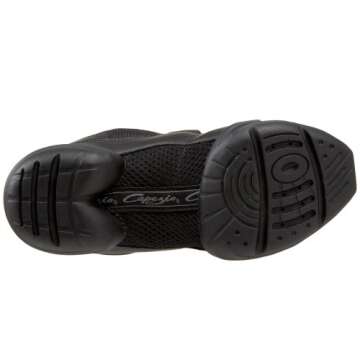 Capezio Women's DS11 Fierce Dance Sneaker Black