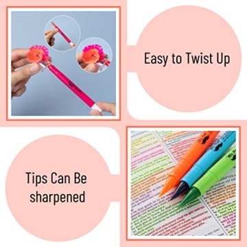 Mr. Pen No Bleed Gel Highlighters for Bible Study