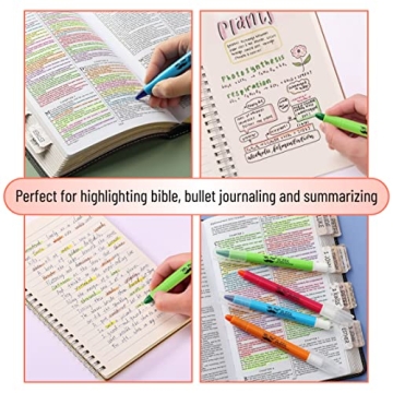 Mr. Pen No Bleed Gel Highlighters for Bible Study