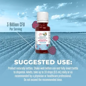 Organic Probiotic Liquid Drops for Women's Digestive Health