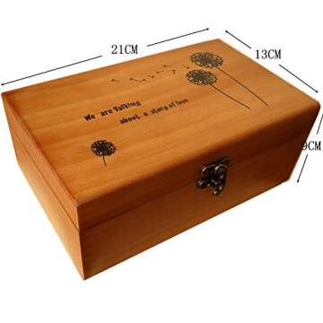 A.Dinsenen Wooden Sewing Basket with Accessories Kit