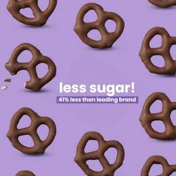 Delicious UNREAL Dark Chocolate Covered Pretzels
